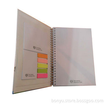 Hard cover notepad, uses 1,200g cardboard for the cover mounted with art paper